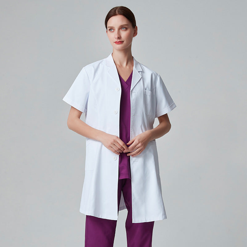 白衣 半袖  男性用 女性用 S〜XXXL 2色