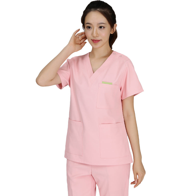 スクラブ上下セット 半袖 女性用 S〜XXL 4色