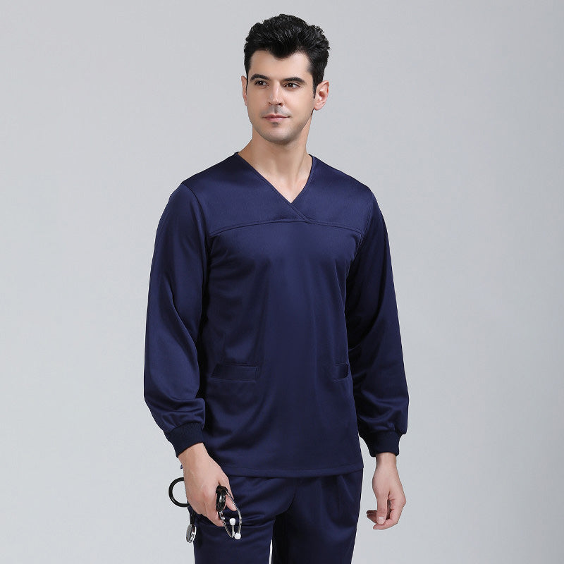 スクラブ 長袖 女性用 男性用 S〜XXXL 3色