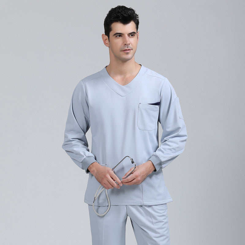 スクラブ 長袖 女性用 男性用 S〜XXXL 3色