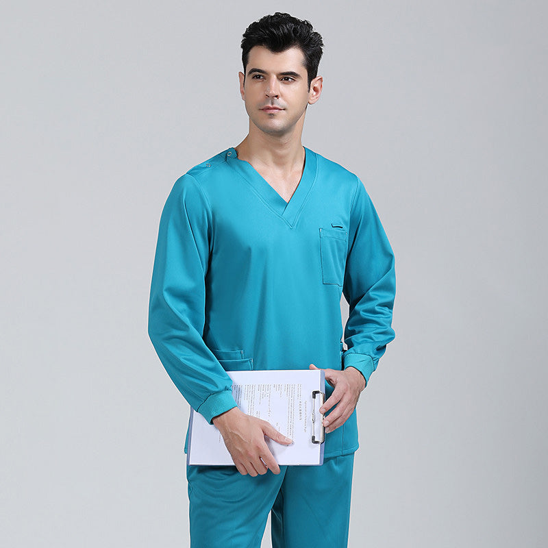 スクラブ 長袖 女性用 男性用 S〜XXXL 3色