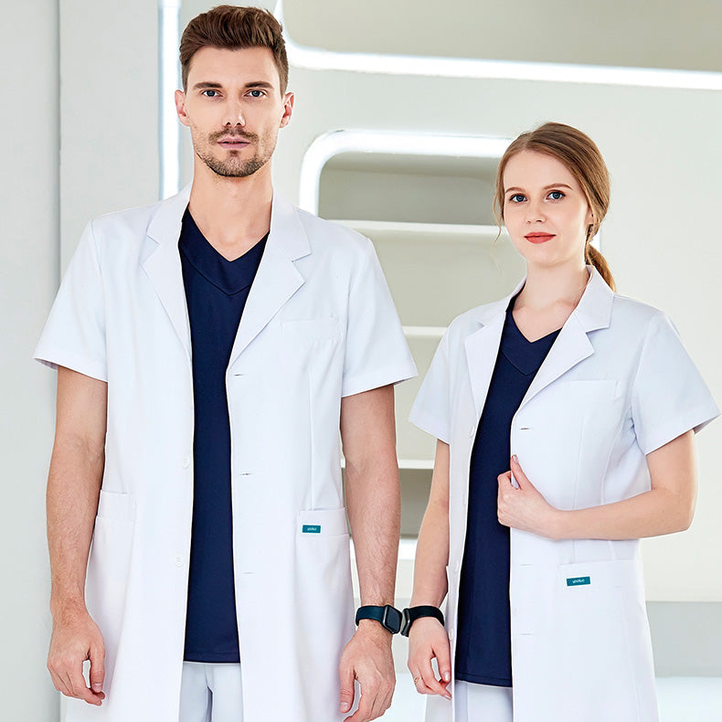 白衣 半袖 女性用 男性用 S〜XXXL