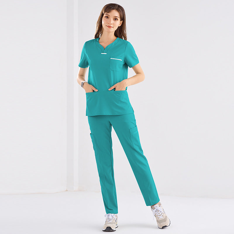 スクラブ 半袖 女性用 S〜XXXL 8色