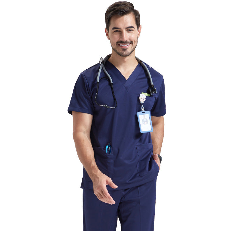 スクラブ上下セット 半袖 女性用 男性用 S〜XXL 6色