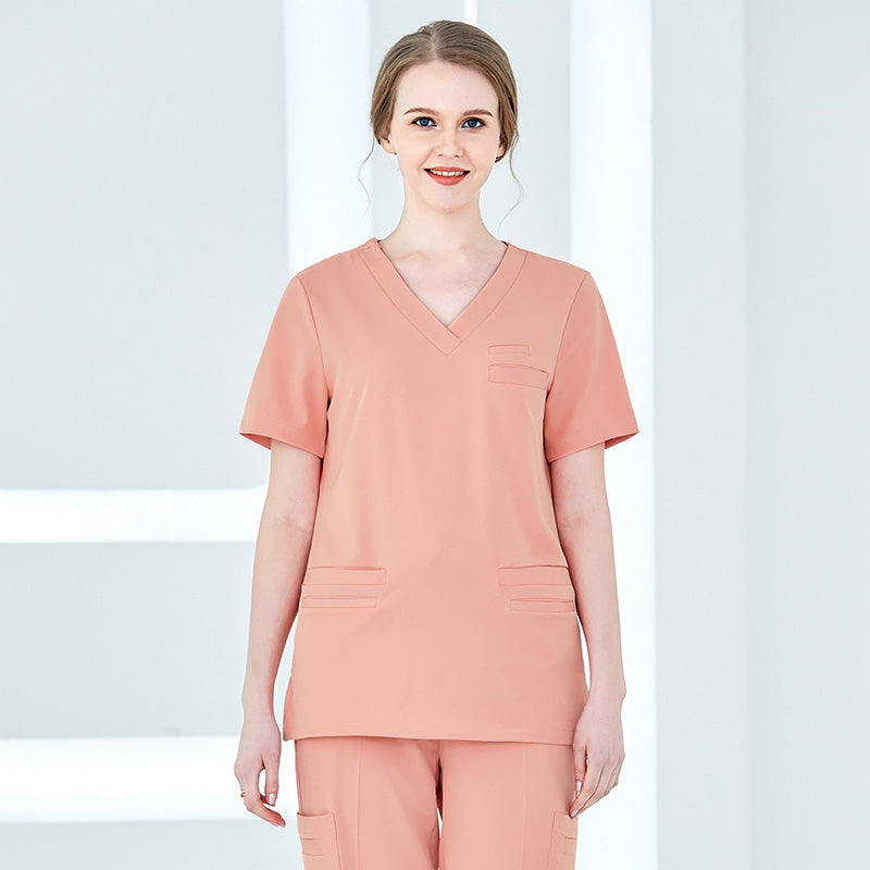 スクラブ 半袖 男女兼用 S〜XXXL 9色