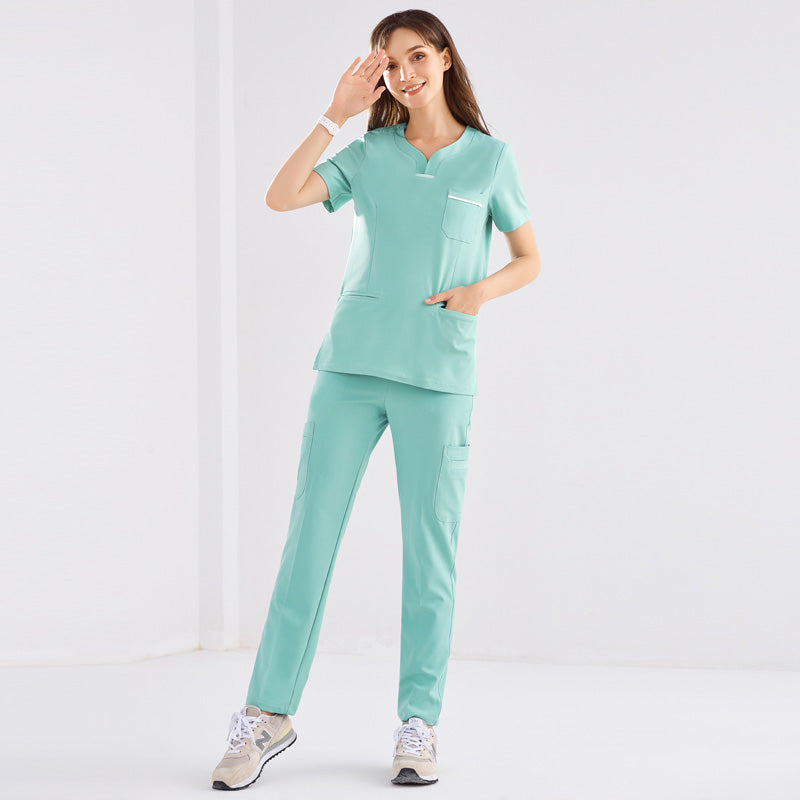 スクラブ 半袖 女性用 S〜XXXL 8色