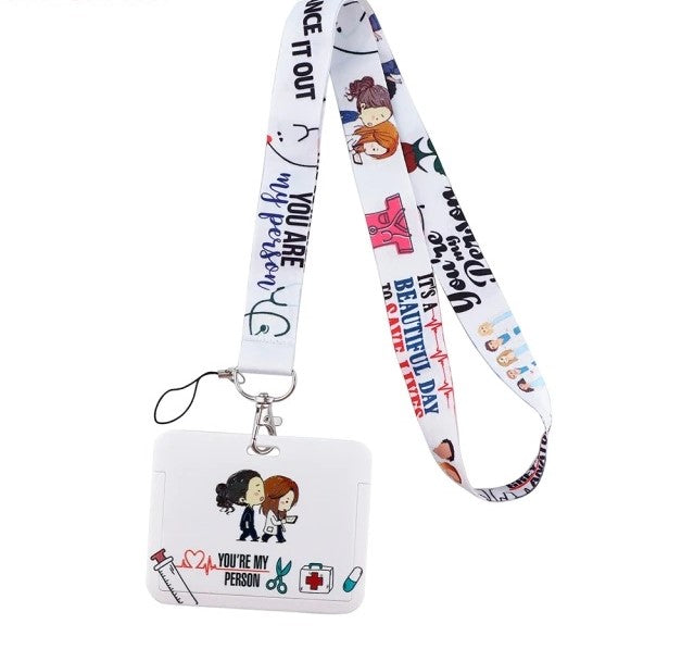 グレイズ・アナトミー ネームホルダー(ネックストラップ付)