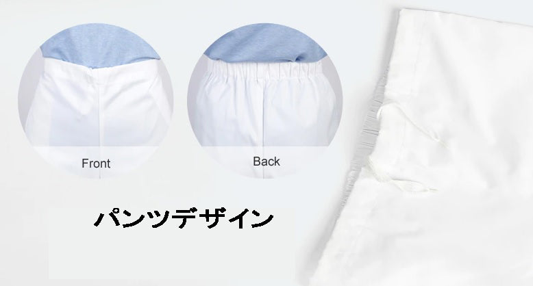 スクラブ上下セット 7分袖 女性用 花柄プリント XS〜2XL