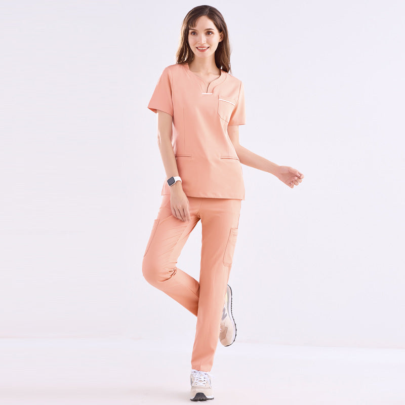 スクラブ 半袖 女性用 S〜XXXL 8色