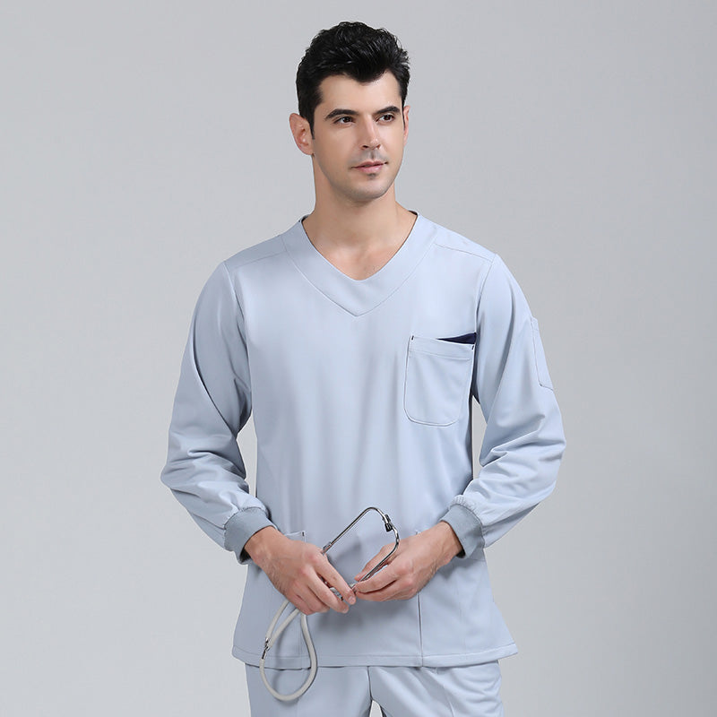 スクラブ 長袖 女性用 男性用 S〜XXXL 4色