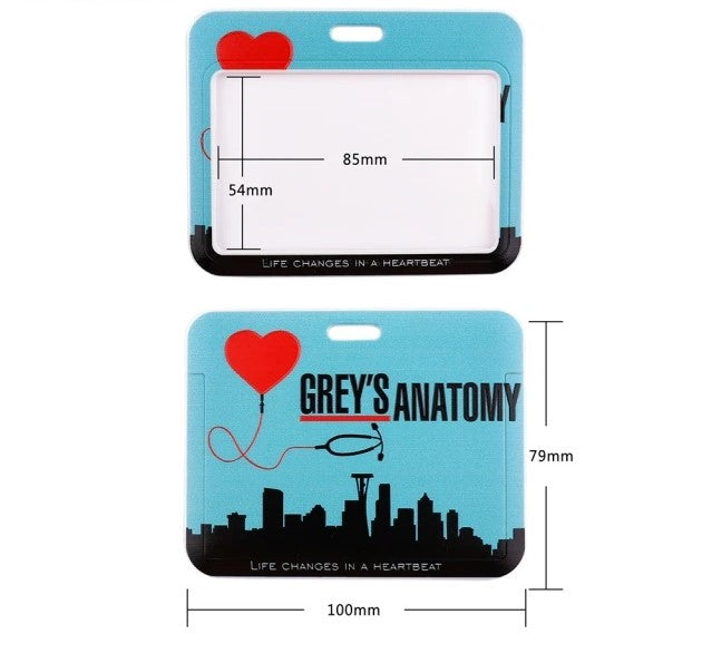 グレイズ・アナトミー ネームホルダー(ネックストラップ付)