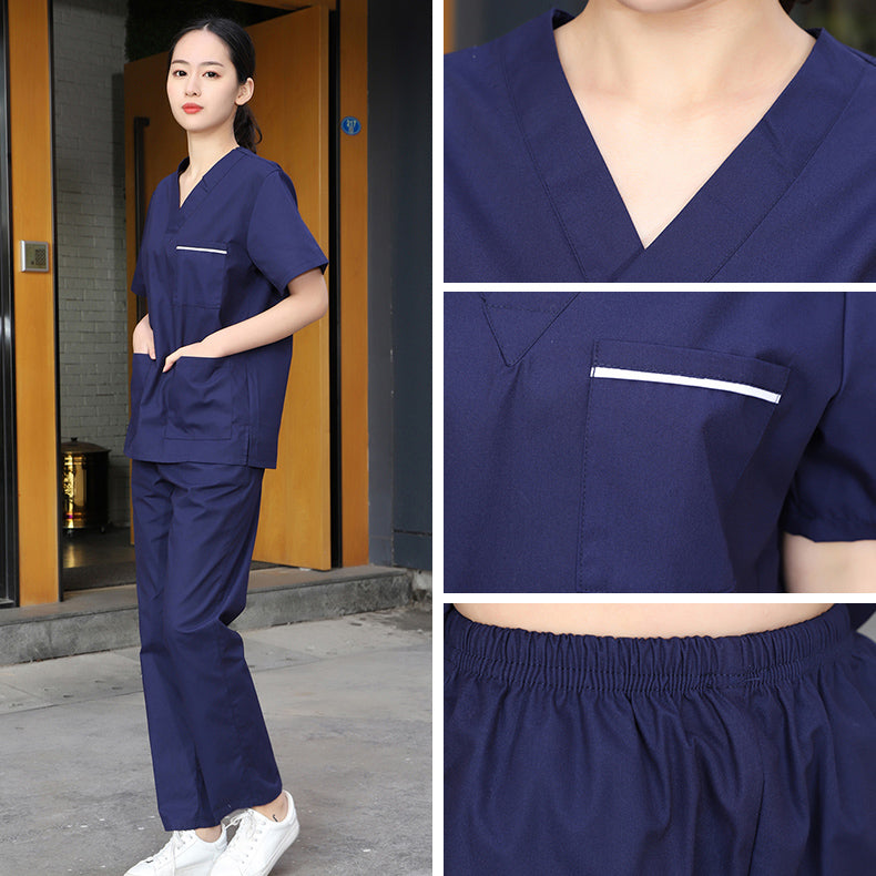 スクラブ上下セット 半袖 女性用 S〜XXXL 10色