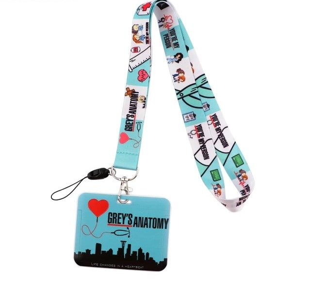 グレイズ・アナトミー ネームホルダー(ネックストラップ付)