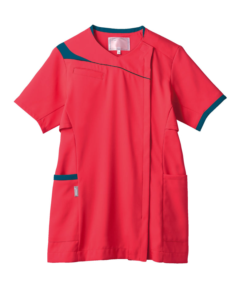 アシックス CHM354 スクラブ 半袖 女性用 12色