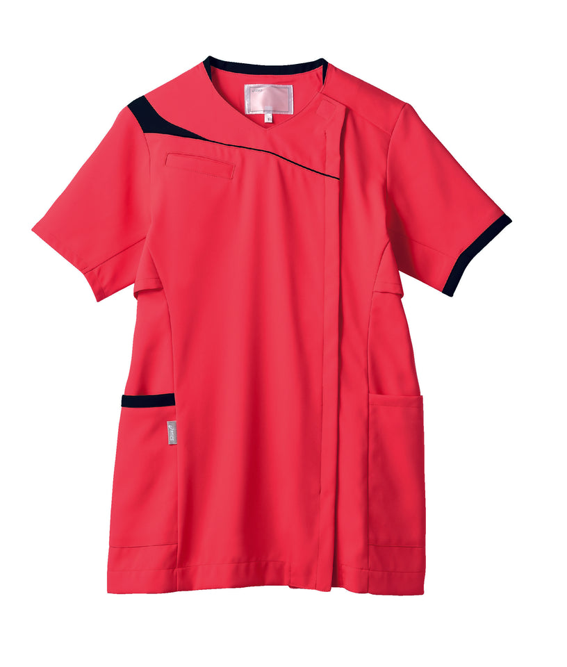 アシックス CHM354 スクラブ 半袖 女性用 12色