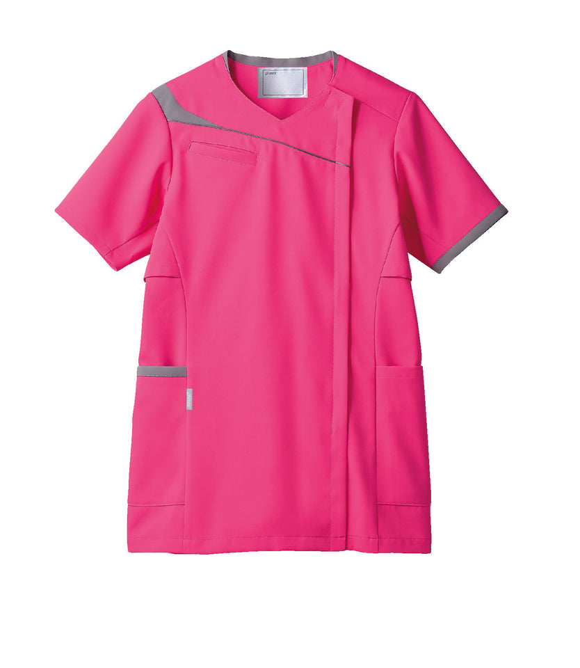 アシックス CHM354 スクラブ 半袖 女性用 12色