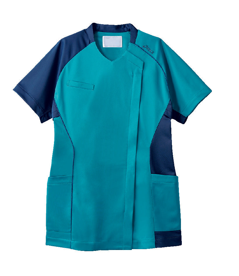 アシックス CHM355 スクラブ 半袖 女性用 3色展開