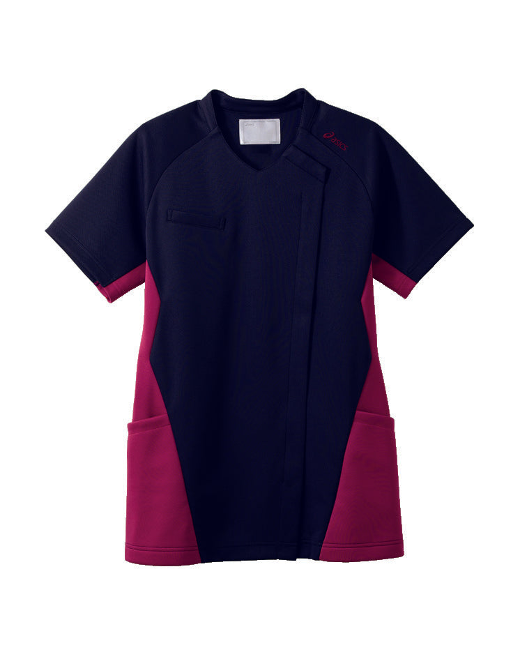 アシックス CHM359 スクラブ 半袖 女性用 4色展開