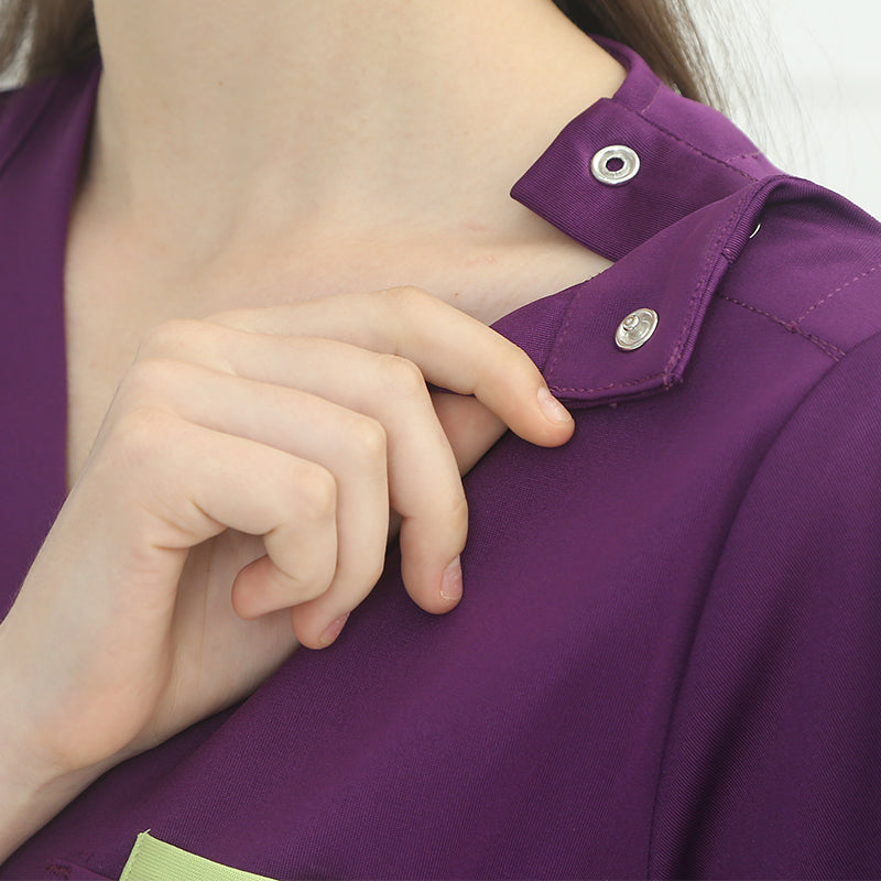 スクラブ上下セット 半袖 女性用 S〜XXL