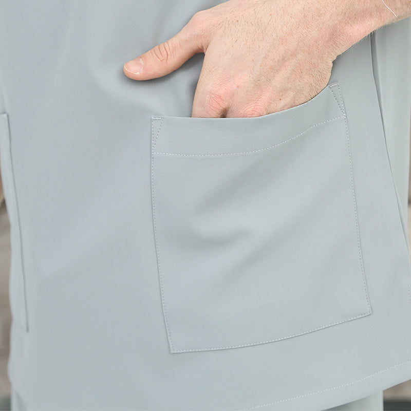 スクラブ上下セット 半袖 男性用 S〜XXL