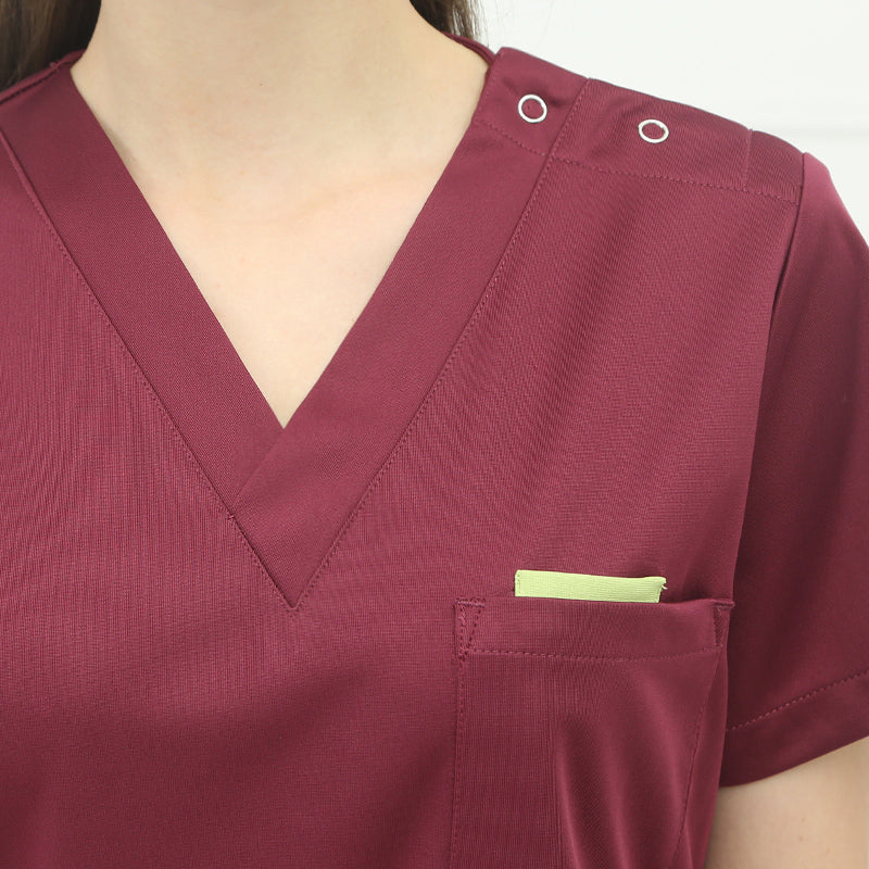 スクラブ上下セット 半袖 女性用 S〜XXL