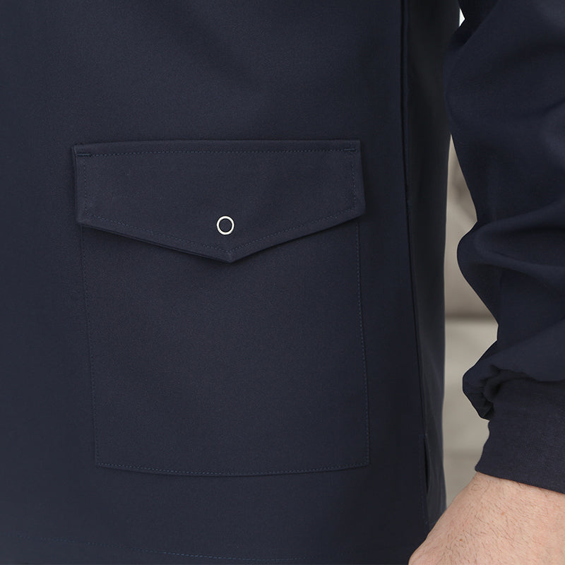 スクラブ上下セット 長袖 女性用 男性用 S〜XXL 2色