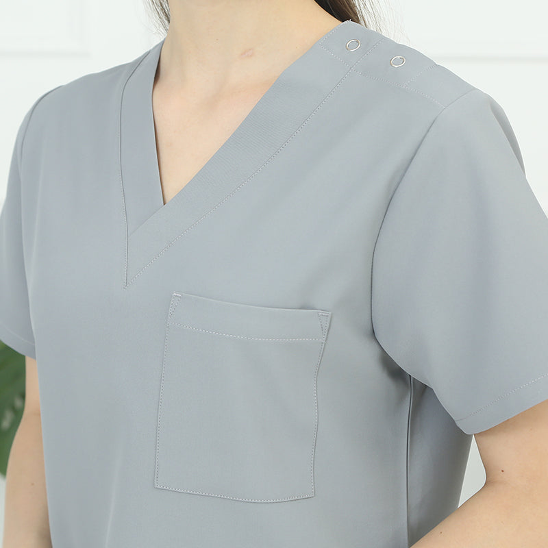 スクラブ上下セット 半袖 女性用 S〜XXL 4色