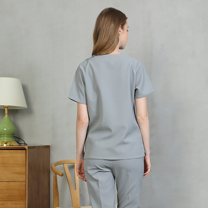 スクラブ上下セット 半袖 女性用 S〜XXL 4色
