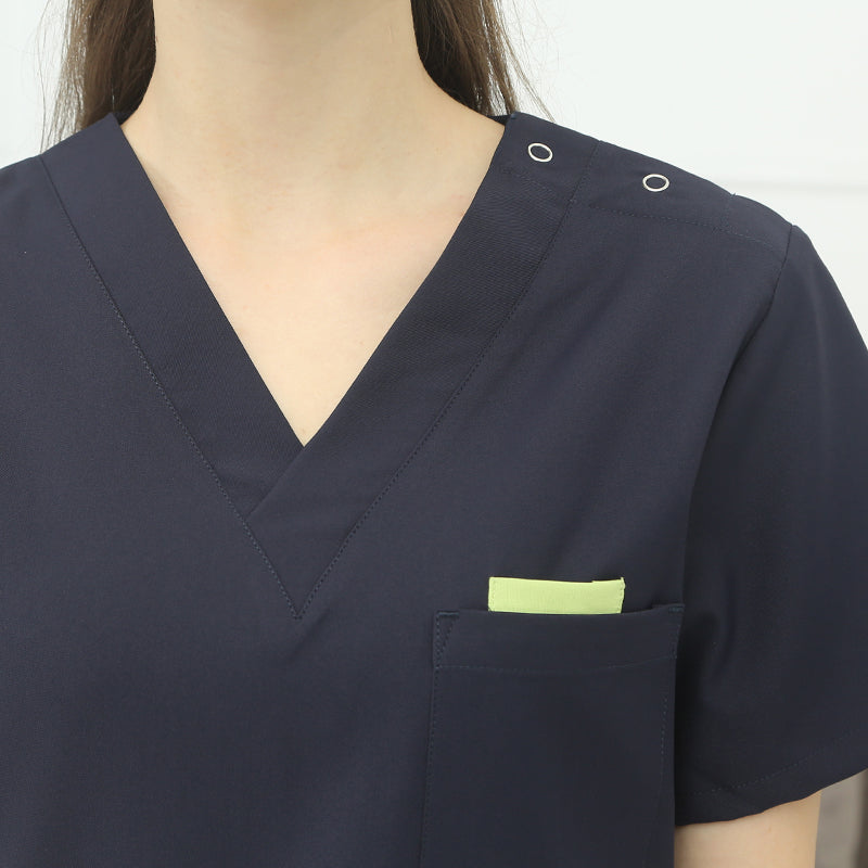 スクラブ上下セット 半袖 女性用 S〜XXL 4色