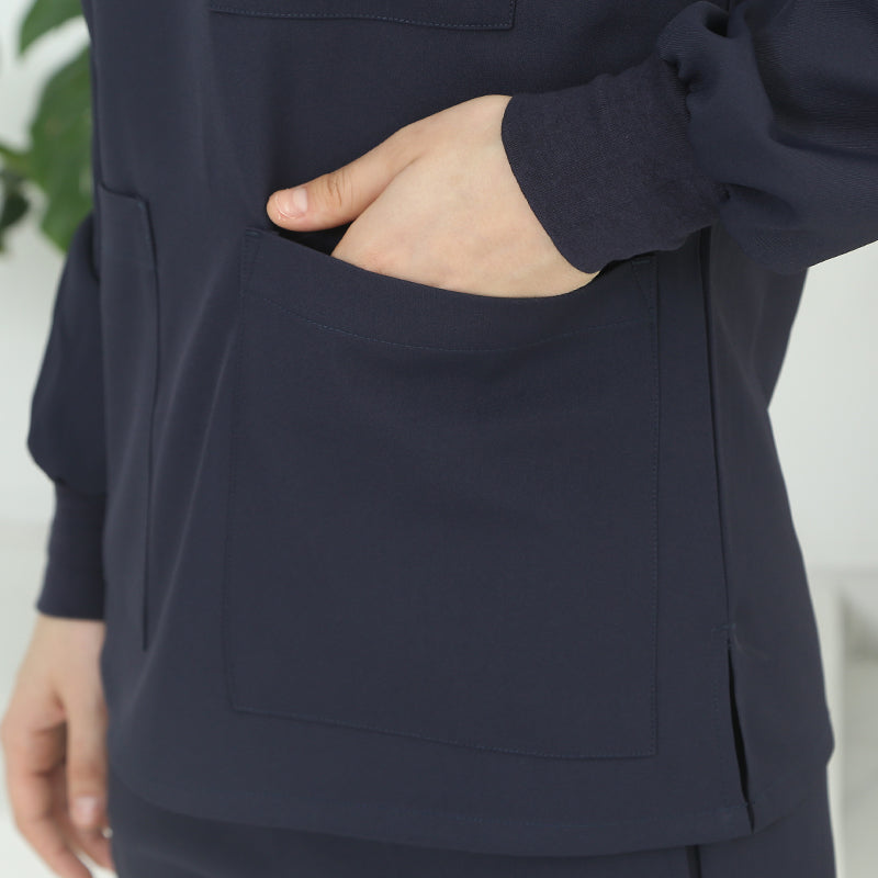 スクラブ上下セット 長袖 女性用 S〜XXL 4色