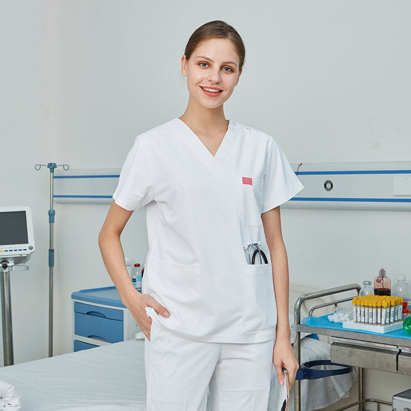 スクラブ上下セット 半袖 女性用 S〜XXL