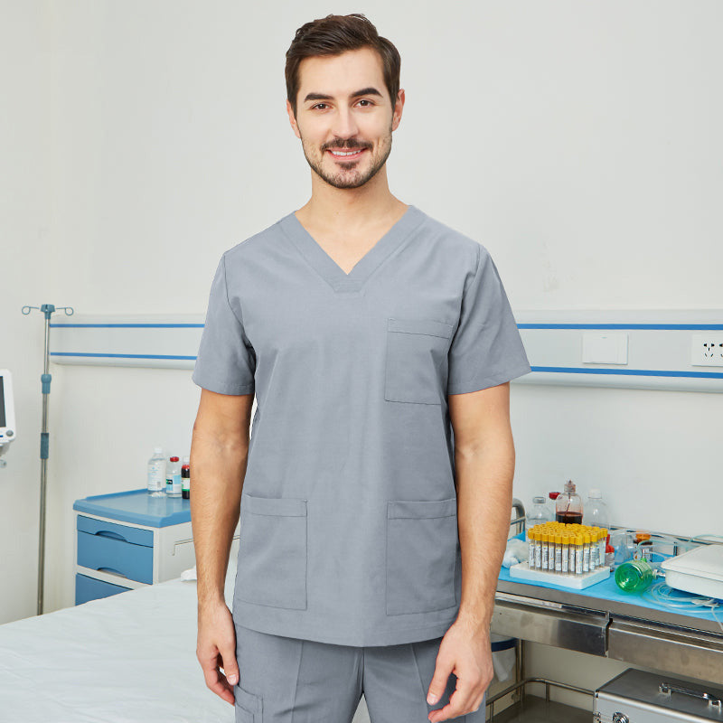 スクラブ上下セット 半袖 女性用 男性用 S〜XXL