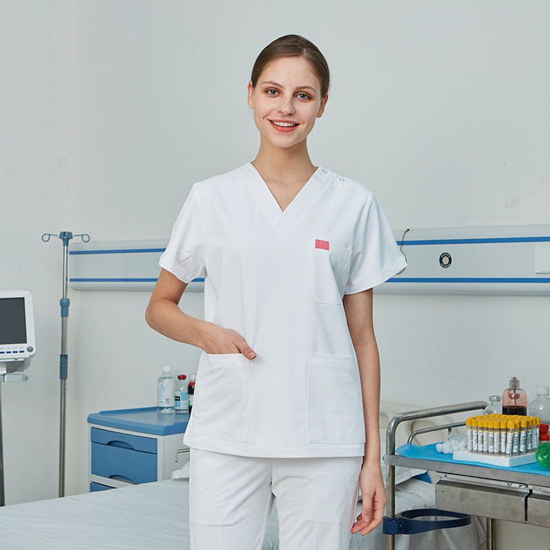 スクラブ上下セット 半袖 女性用 S〜XXL