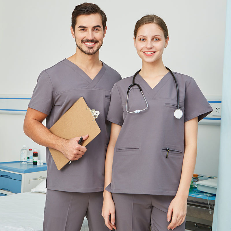 スクラブ上下セット 半袖 女性用 男性用 S〜XXL