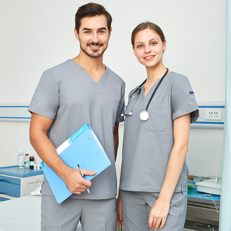 スクラブ上下セット 半袖 女性用 男性用 S〜XXL