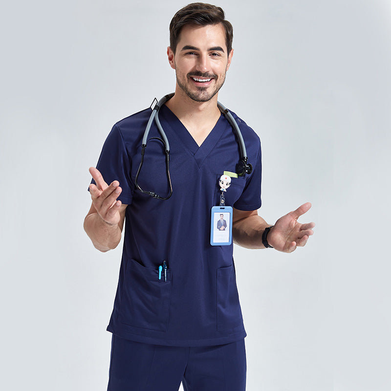 スクラブ上下セット 半袖 女性用 男性用 S〜XXL 6色