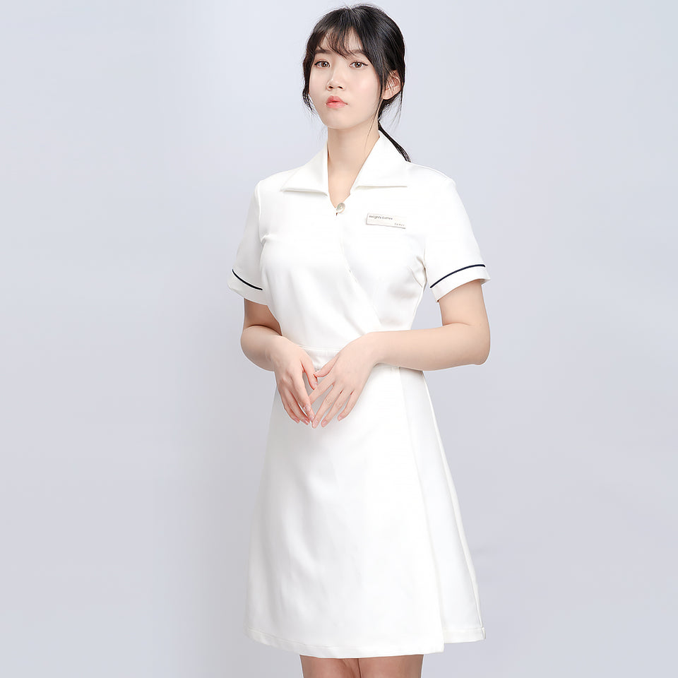 ナースウェア 女性用 半袖/七分袖 S〜XXXL