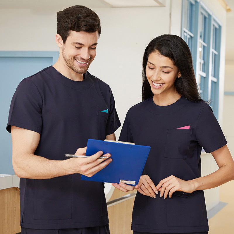 スクラブ上下セット 半袖 女性用 男性用 S〜XXL 4色