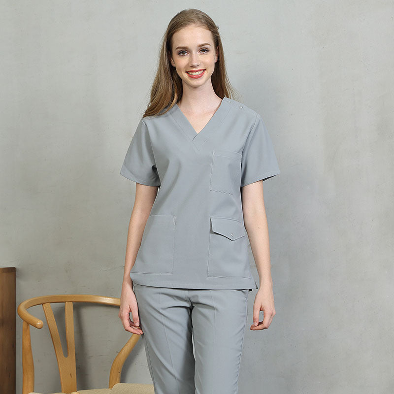 スクラブ上下セット 半袖 女性用 S〜XXL 4色