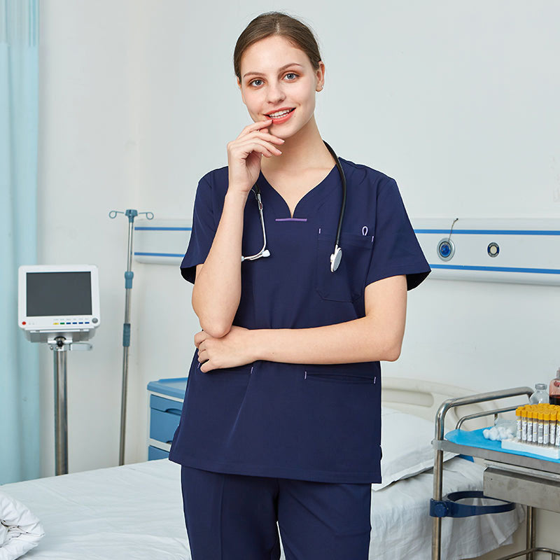 スクラブ上下セット 半袖 女性用 S〜XXL