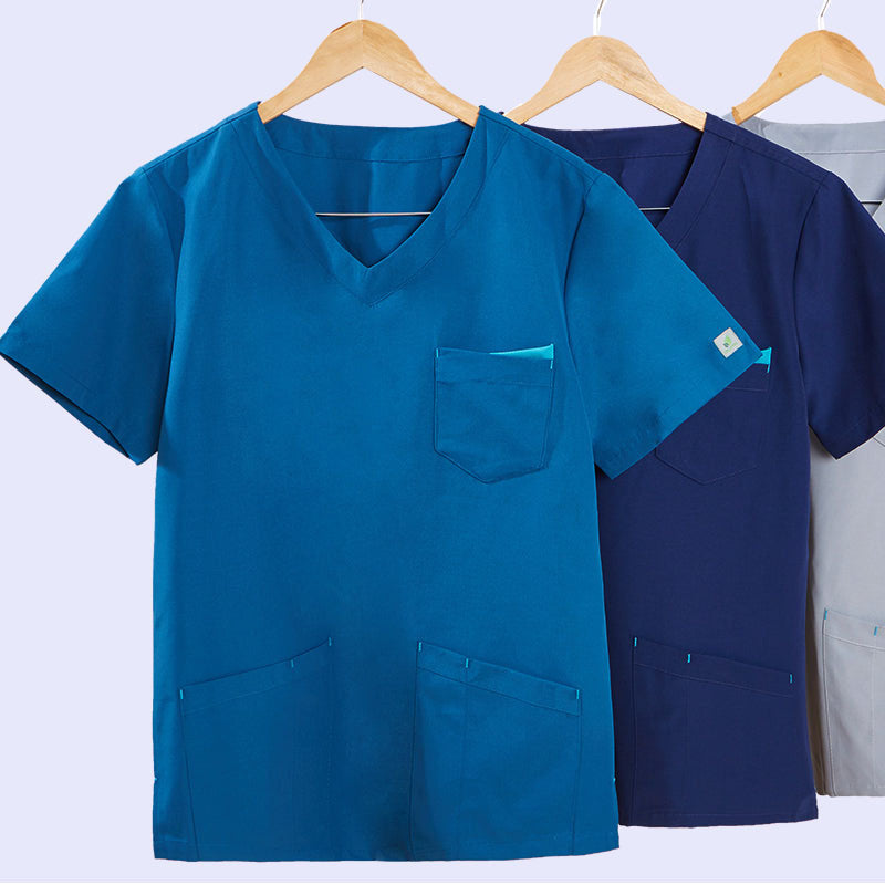 スクラブ上下セット 半袖 女性用 男性用 S〜XXL 3色