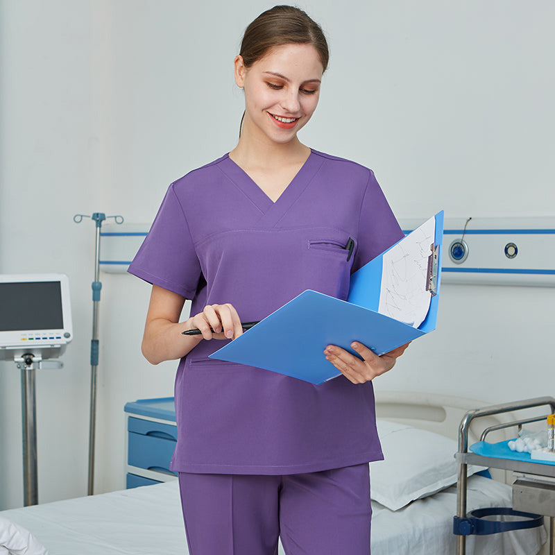 スクラブ上下セット 半袖 女性用 男性用 S〜XXL