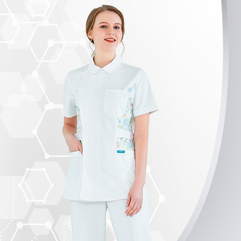 ナースウェア 半袖 女性用 S〜XXXL