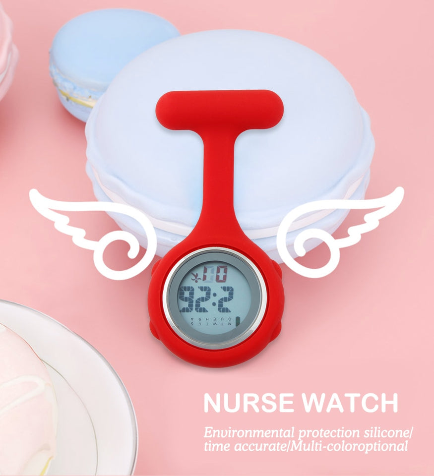 ナースウォッチ シリコンカバー付き 全7色 – Medical Fun