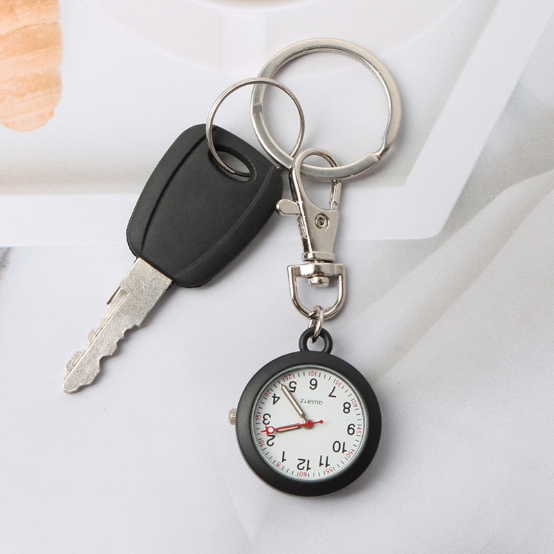 蓄光ナースウォッチ キーホルダー型 全6色