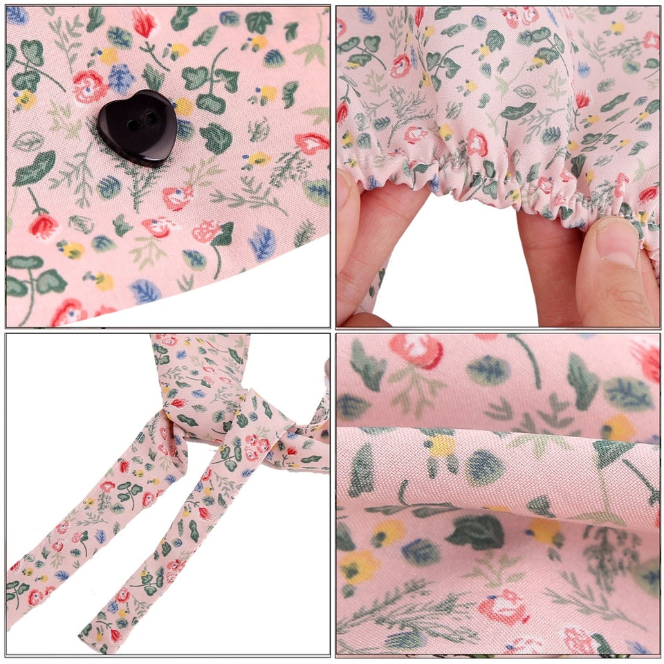 手術帽子 マスク掛け付き 全15柄