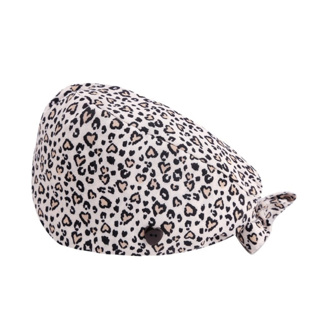 手術帽子 マスク掛け付き 全15柄