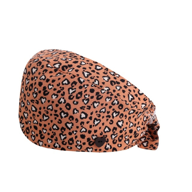 手術帽子 マスク掛け付き 全15柄